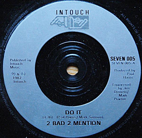 2 Bad 2 Mention - Do It
