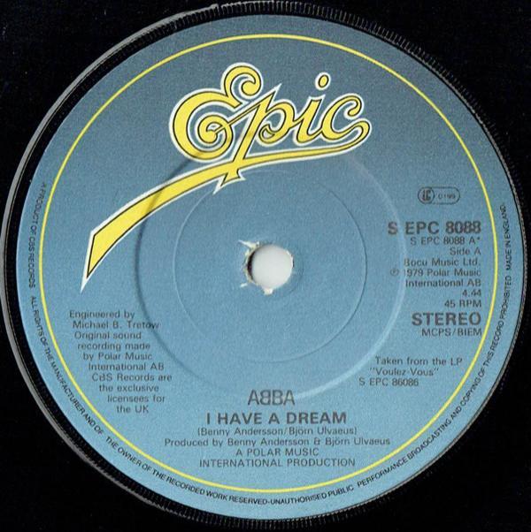ABBA - I Have  A Dream