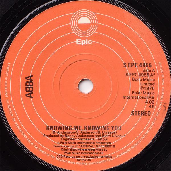 ABBA - Knowing Me, Knowing You