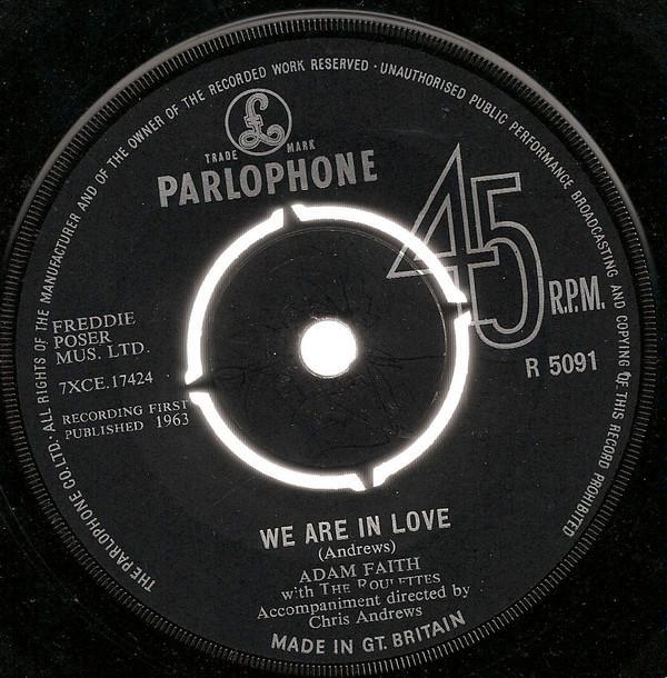 Adam Faith, The Roulettes - We Are In Love