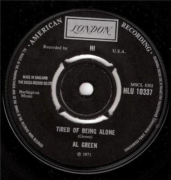 Al Green - Tired Of Being Alone