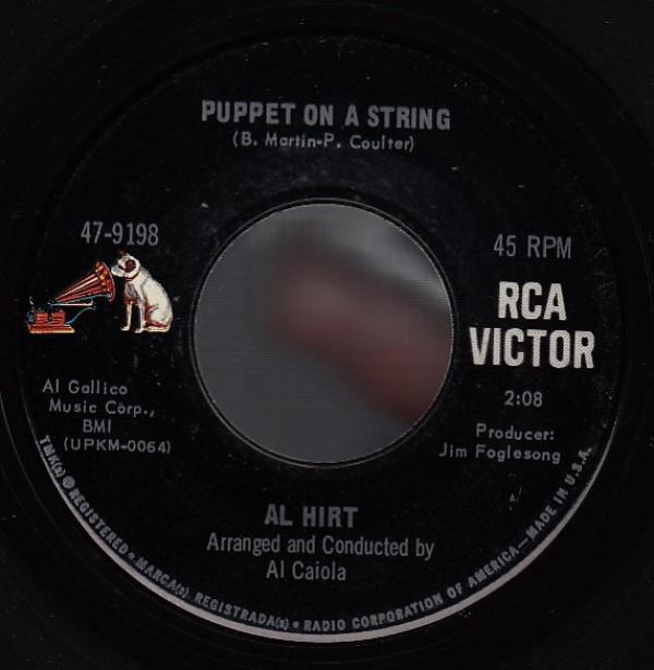 Al Hirt - Puppet On A String / Big Honey