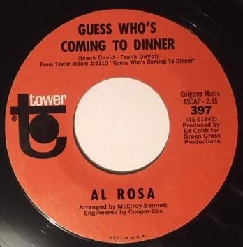 Al Rosa - Guess Who's Coming To Dinner