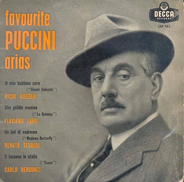 Alberto Erede, Gianandrea Gavazzeni, Fernando Previtali - Favourite Puccini Arias