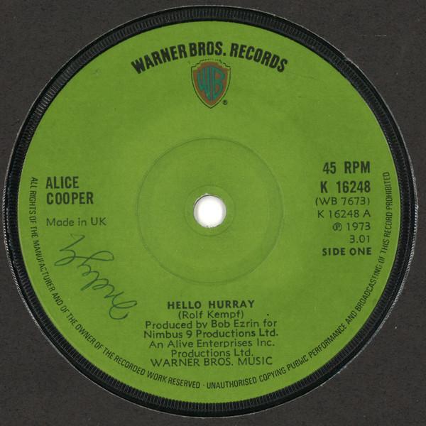 Alice Cooper - Hello Hurray