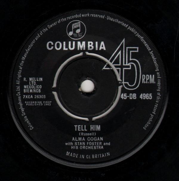 Alma Cogan - Tell Him
