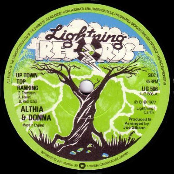 Althea & Donna, The Mighty Two - Up Town Top Ranking / Calico Suit
