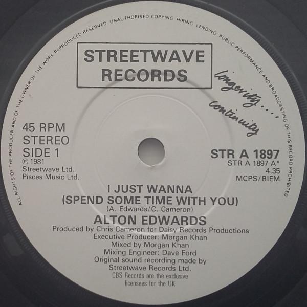 Alton Edwards - I Just Wanna (Spend Some Time With You)