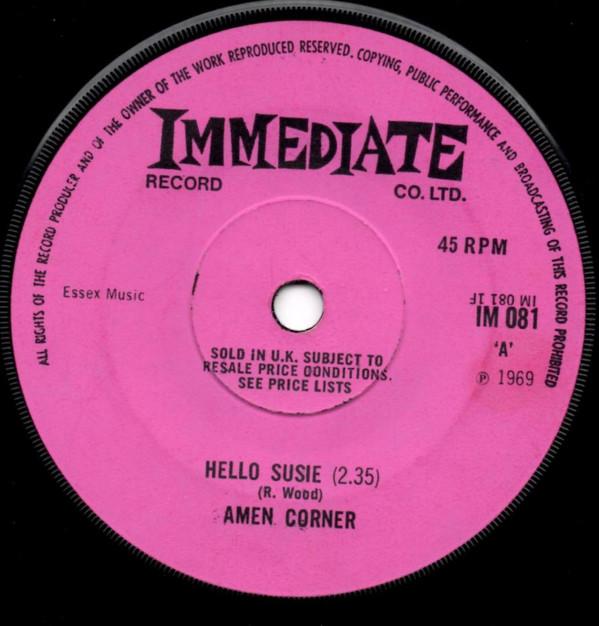 Amen Corner - Hello Susie