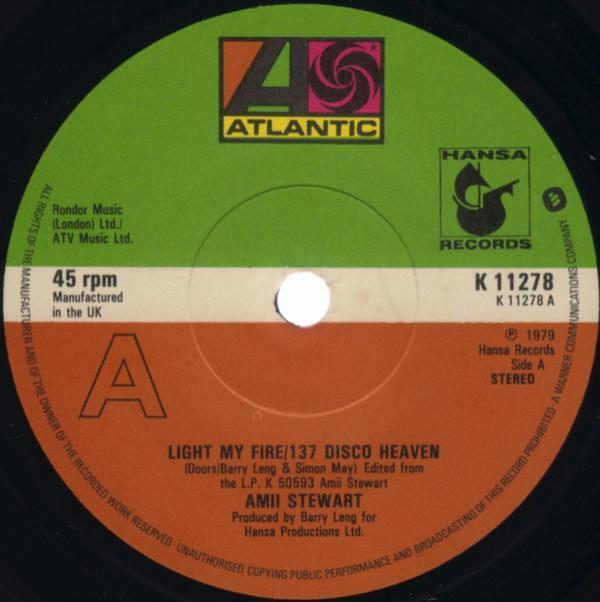 Amii Stewart - Light My Fire / 137 Disco Heaven