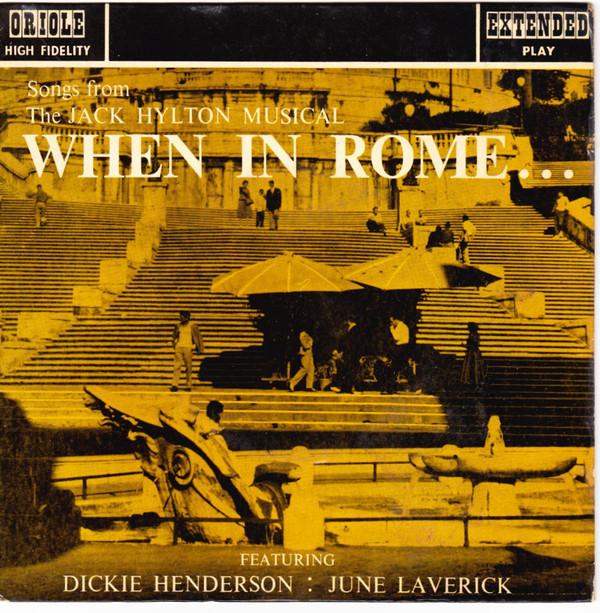 Andy Cole (2), Dickie Henderson, June Laverick - When In Rome