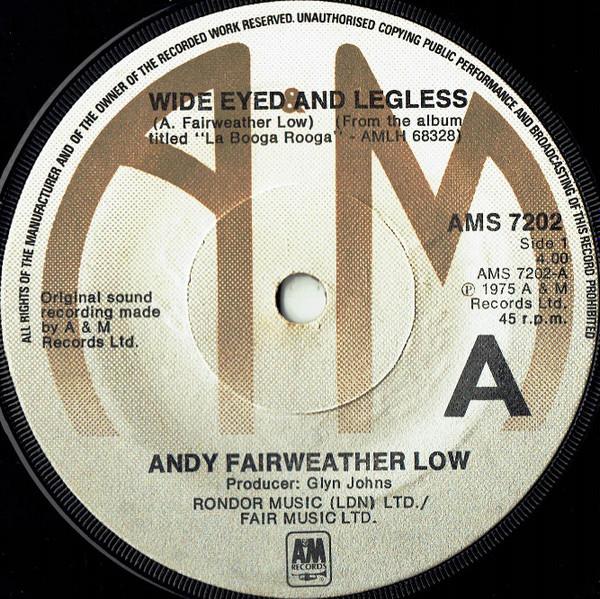 Andy Fairweather-Low - Wide Eyed And Legless