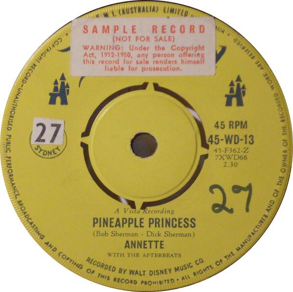 Annette (7), The Afterbeats - Pineapple Princess