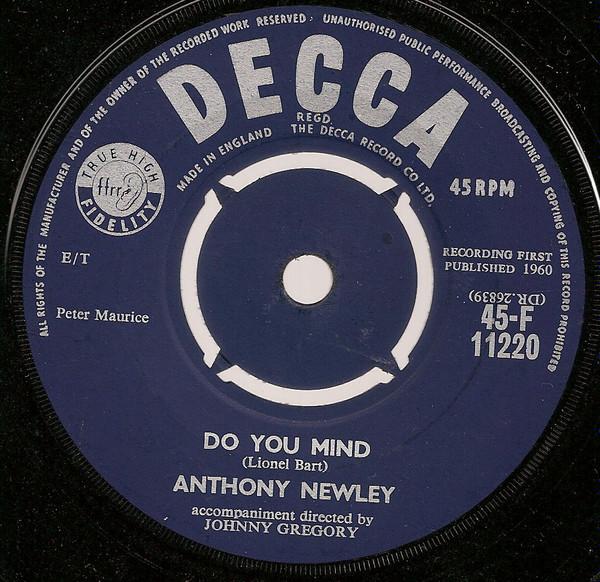 Anthony Newley - Do You Mind