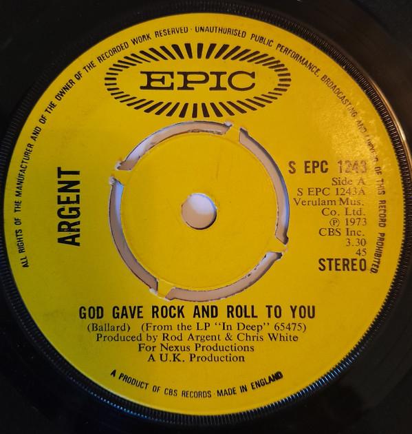Argent - God Gave Rock And Roll To You