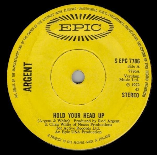 Argent - Hold Your Head Up