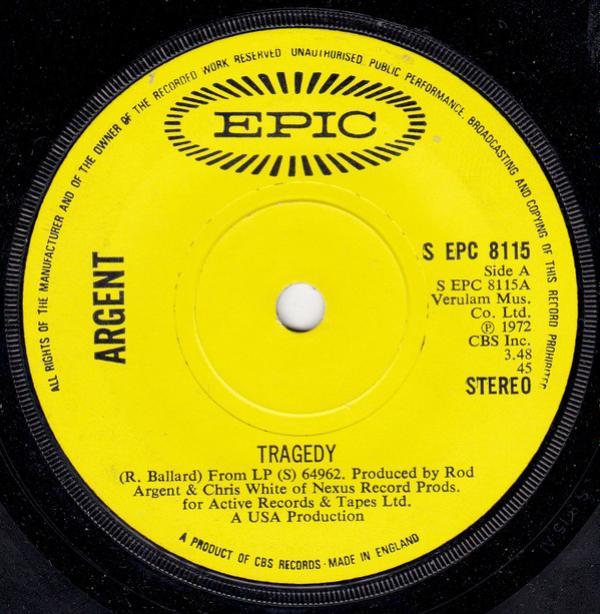 Argent - Tragedy