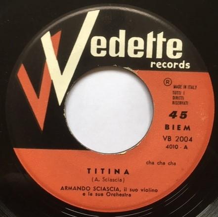 Armando Sciascia Violino E Orchestra - Titina