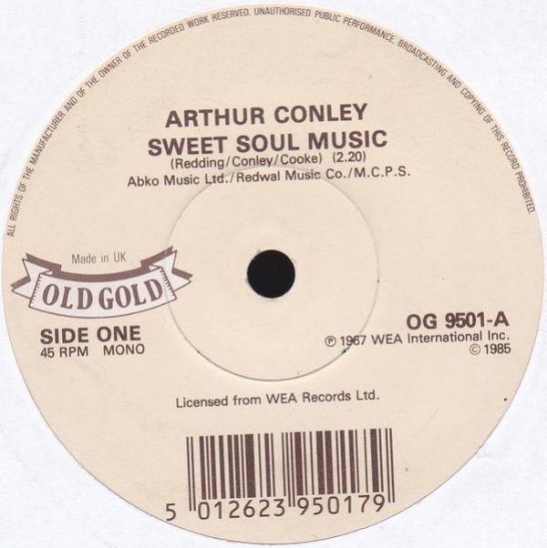 Arthur Conley - Sweet Soul Music / Funky Street
