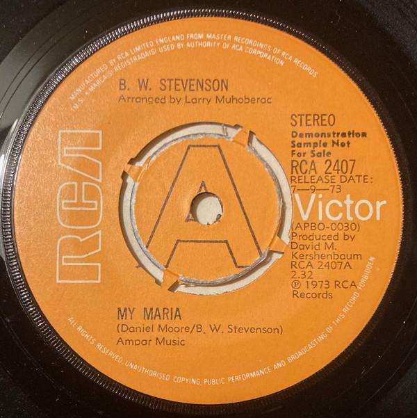B.W. Stevenson - My Maria