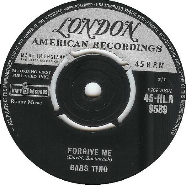 Babs Tino - Forgive Me