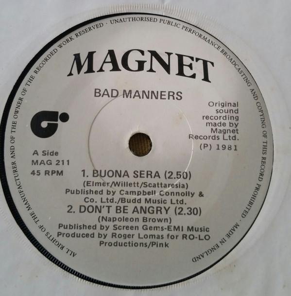 Bad Manners - Buona Sera