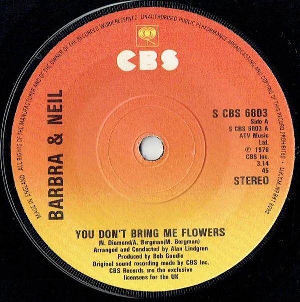 Barbra Streisand, Neil Diamond - You Don't Bring Me Flowers