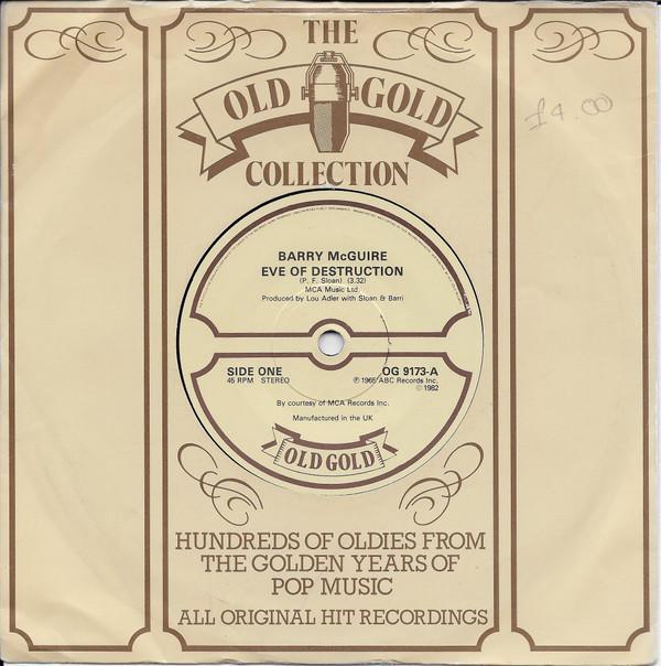 Barry McGuire, Three Dog Night - Eve Of Destruction / Mama Told Me Not To Come