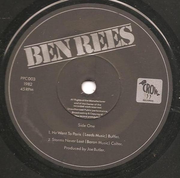 Ben Rees - He Went To Paris