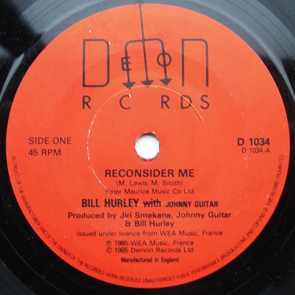 Bill Hurley, Johnny Guitar (2) - Reconsider Me / Party Party