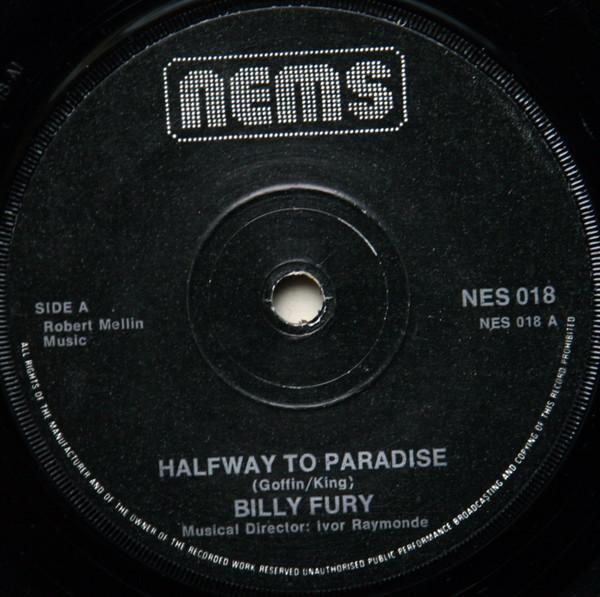 Billy Fury - Halfway To Paradise