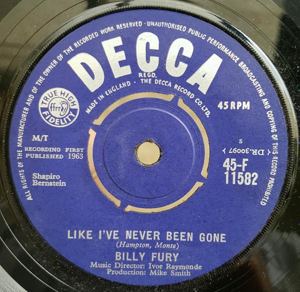 Billy Fury - Like I've Never Been Gone
