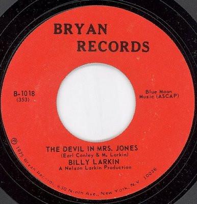 Billy Larkin (3) - The Devil In Mrs. Jones