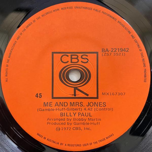 Billy Paul - Me And Mrs. Jones
