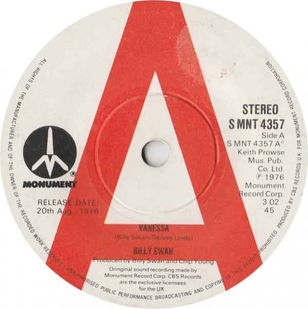 Billy Swan - Vanessa