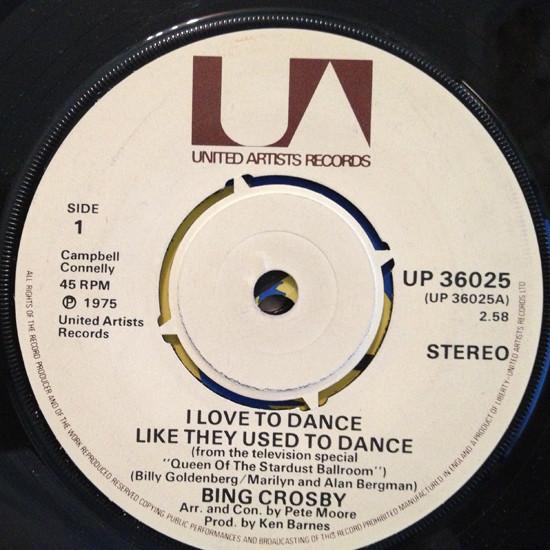Bing Crosby - I Love To Dance Like They Used To Dance