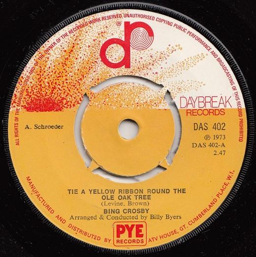 Bing Crosby - Tie A Yellow Ribbon Round The Ole Oak Tree
