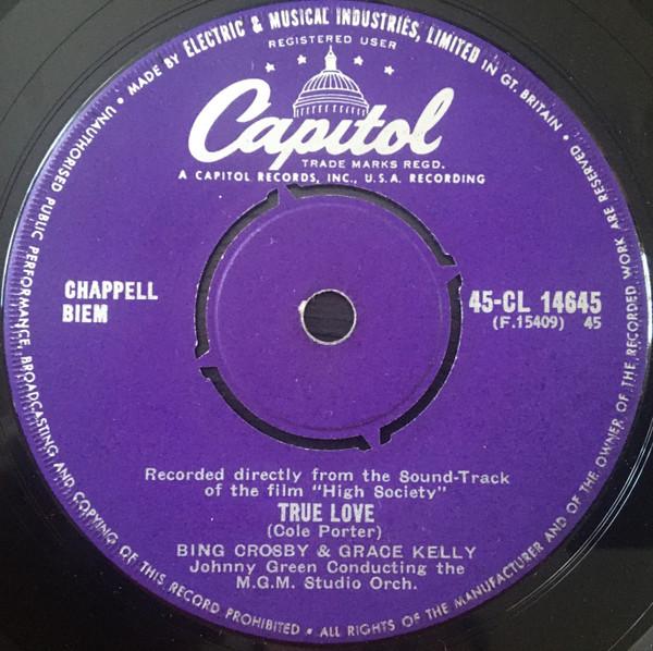 Bing Crosby - True Love / Well Did You Evah?