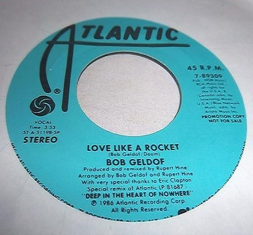 Bob Geldof - Love Like A Rocket