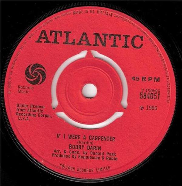 Bobby Darin - If I Were A Carpenter