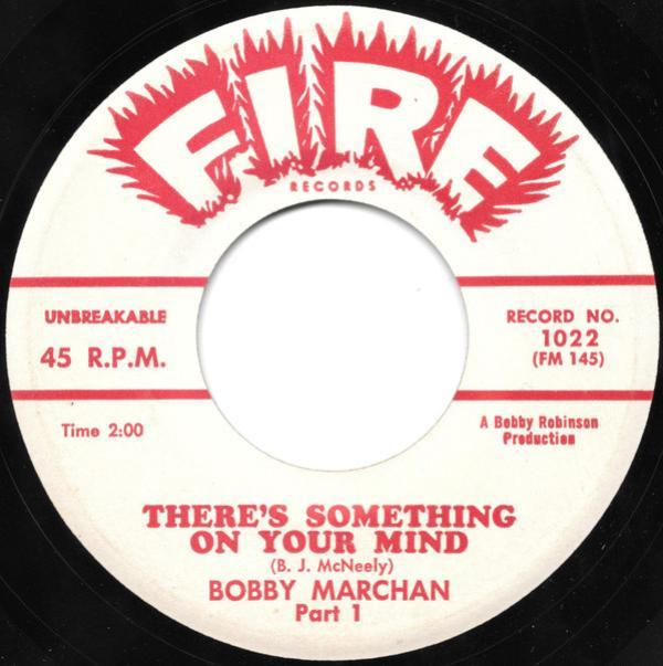 Bobby Marchan - There's Something On Your Mind