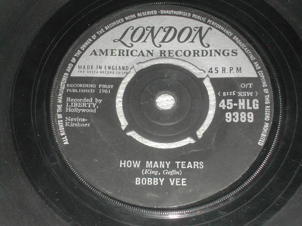 Bobby Vee - How Many Tears / Baby Face