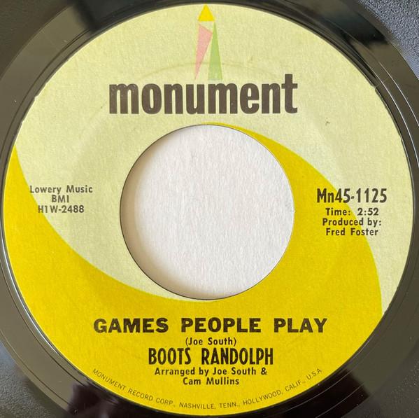 Boots Randolph - Games People Play