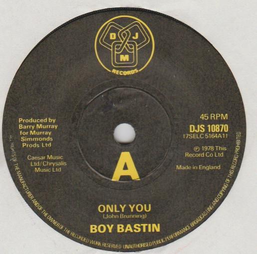 Boy Bastin - Only You