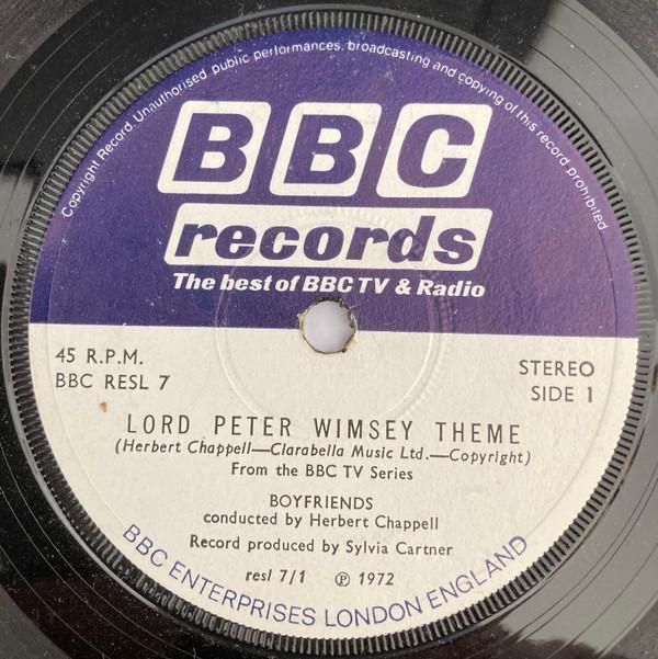 Boyfriends (2) - Lord Peter Wimsey Theme