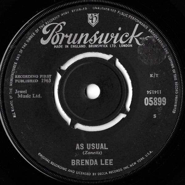 Brenda Lee - As Usual