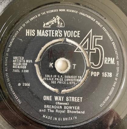 Brendan Bowyer, The Royal Showband Waterford - One Way Street