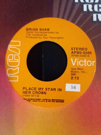 Brian Shaw  - Place My Star In Her Crown / Ohio-Why Did I Go