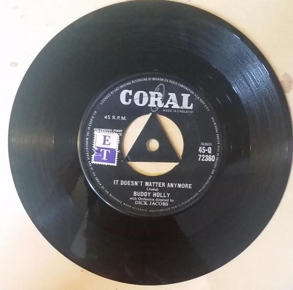 Buddy Holly - It Doesn't Matter Anymore / Raining In My Heart