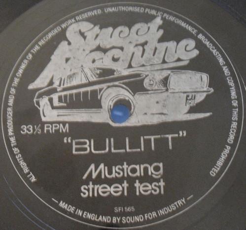  - Bullitt - Mustang Street Test